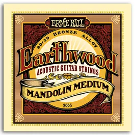Ernie Ball Juego Mandolina Earthwood Medium 10-36