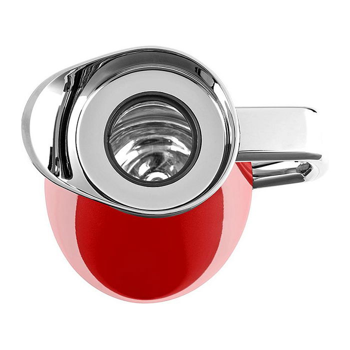 Emsa Plaza F4140300 - Térmica Isolierkanne, 1 Litro, Color Rojo, Acero Inoxidable