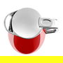 Emsa Plaza F4140300 - Térmica Isolierkanne, 1 Litro, Color Rojo, Acero Inoxidable