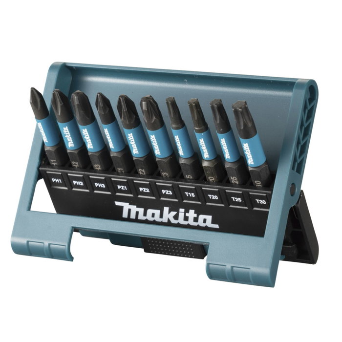 Makita E-12011 Impact Black Set de Puntas de 10 piezas Makita E-12011 Impact Black Set de Puntas de 10 piezas