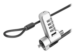 T'nb Cable de bloqueo 3 en 1 con código, compatible con T-bar, Nano y Wedge