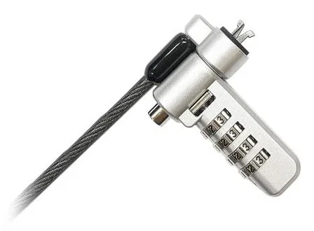 T'nb Cable de bloqueo 3 en 1 con código, compatible con T-bar, Nano y Wedge