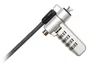 T'nb Cable de bloqueo 3 en 1 con código, compatible con T-bar, Nano y Wedge