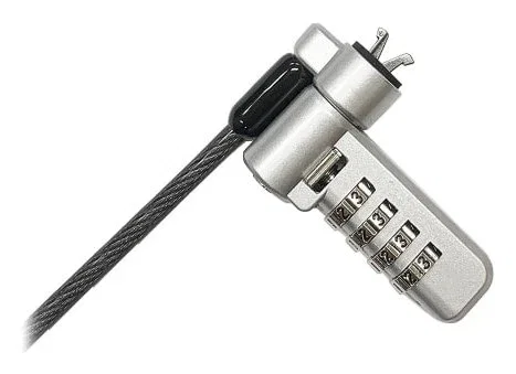 T'nb Cable de bloqueo 3 en 1 con código, compatible con T-bar, Nano y Wedge