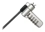 T'nb Cable de bloqueo 3 en 1 con código, compatible con T-bar, Nano y Wedge