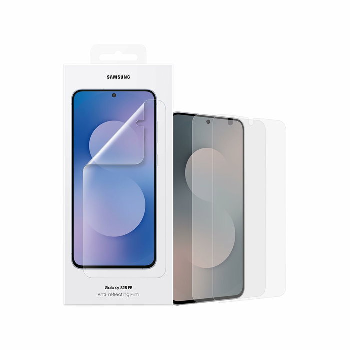 SAMSUNG Protector de pantalla Anti Reflecting Film para Galaxy S25 FE, Transparente