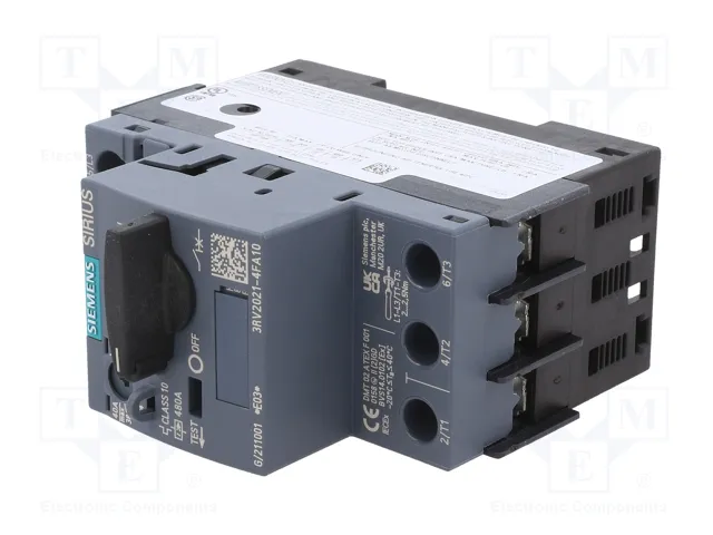 SIEMENS 3RV2 Interruptor motorizado 18,5kW 220-690VAC SIEMENS 3RV2 Interruptor motorizado 18,5kW 220-690VAC