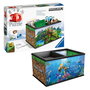 Ravensburger Puzzle 3D Caja Minecraft 22.60x15.50x13.50 cm - Edad 8+ - Multilingüe