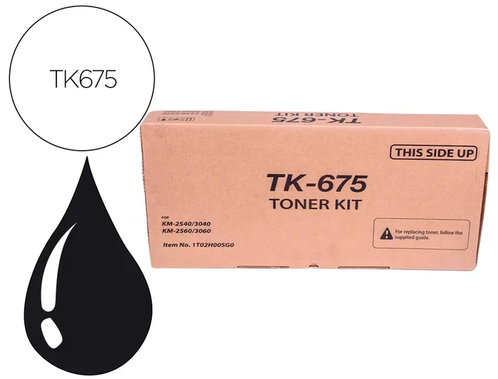 Kyocera TK-675 Tóner Negro