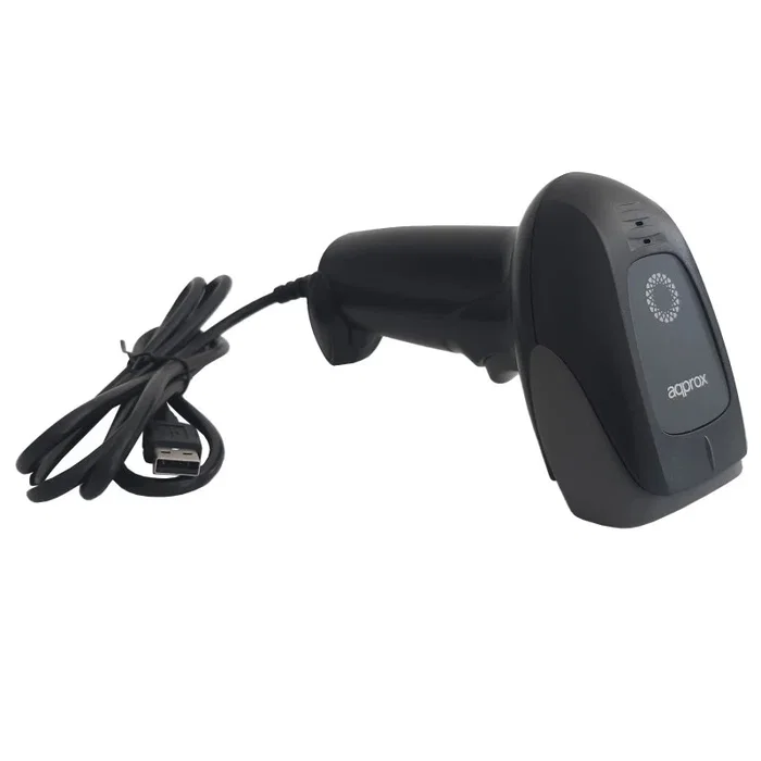Approx appLS11 Lector de códigos de barras láser 1D USB Negro Approx appLS11 Lector de códigos de barras láser 1D USB Negro