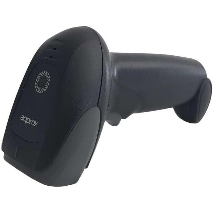 Approx Lector de código de barras láser LS11 USB Negro