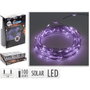Basics Guirnalda micro LED solar, 100 LEDs, blanco frío, 7 m
