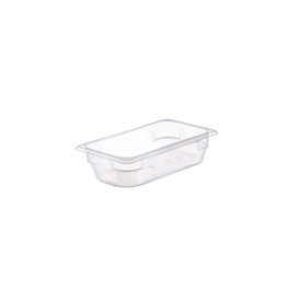 ARAVEN Cubeta GN 1/4 Transparente 1,7 L