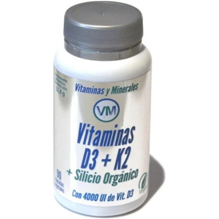 YNSADIET Vitamina D3 + K2 + Silicio Orgánico 90 cápsulas