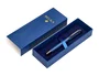 Belius Neptuno Pluma Aluminio Textura Wavy Azul Marino Tinta Azul Caja Diseño M