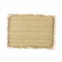 Andrea House Mantel Individual Alga Marina con Flecos 47 x 32 cm
