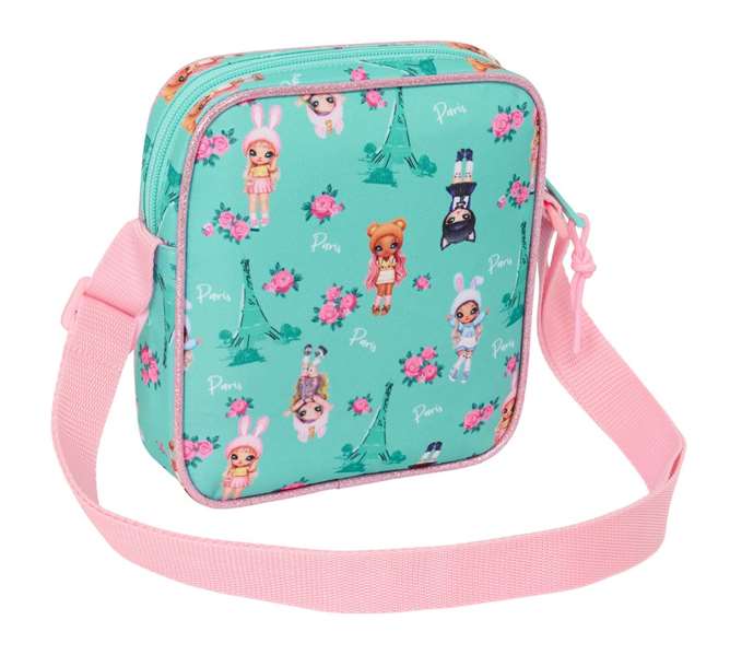 Bolso Bandolera Na!Na!Na! Surprise Bunny Rosa Turquesa 16 x 18 x 4 cm