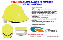 CLIMAX Casco 5 RS Amarillo