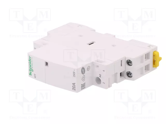 SCHNEIDER ELECTRIC Contactor ICT 2-polar 20A 230-240VAC NAx2