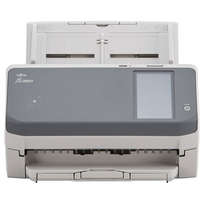 Ricoh FI-7300NX Document Scanner con Escaneo Dúplex y 120 ipm, Color Gris y Blanco