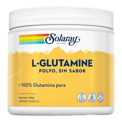 SOLARAY L-Glutamina Polvo Sabor Neutro SOLARAY L-Glutamina Polvo Sabor Neutro