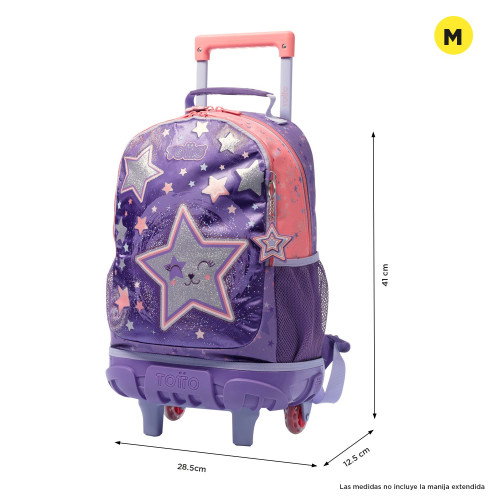 Totto Mochila Morral Rue Bomper Star Cat M Morado MJ03STC005-2410-4Q8M Totto Mochila Morral Rue Bomper Star Cat M Morado MJ03STC005-2410-4Q8M