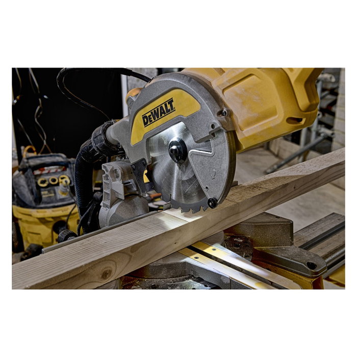 DEWALT DWS777-QS Ingletadora telescópica con sistema XPS