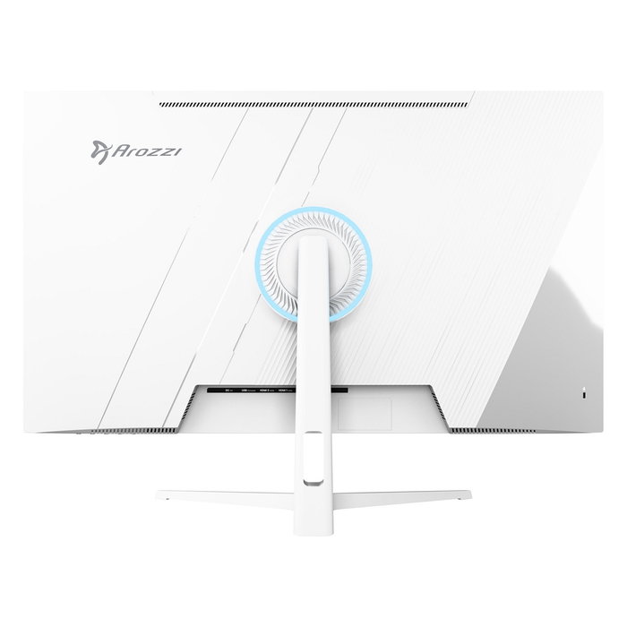 Arozzi Nova Monitor Gaming 32" IPS QHD 180Hz 1ms HDR 100% sRGB Blanco, con Altavoces y Montaje VESA, para Videojuegos