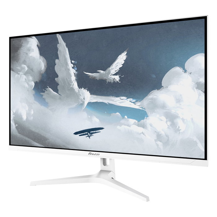 Arozzi Nova Monitor Gaming 32" IPS QHD 180Hz 1ms HDR 100% sRGB Blanco, con Altavoces y Montaje VESA, para Videojuegos
