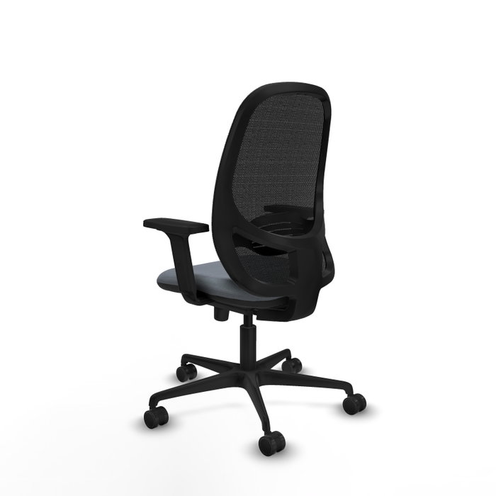 PIQUERAS Y CRESPO Silla de oficina Cilanco con mecanismo Sincro, Gris y Negro PIQUERAS Y CRESPO Silla de oficina Cilanco con mecanismo Sincro, Gris y Negro