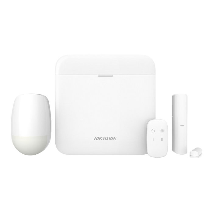 Hikvision AX PRO DS-PWA64-KIT-WE Kit de Alarma Inalámbrica 64 Zonas, Blanco, 868 MHz de frecuencia Hikvision AX PRO DS-PWA64-KIT-WE Kit de Alarma Inalámbrica 64 Zonas, Blanco, 868 MHz de frecuencia