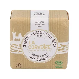 LA CORVETTE Jabon En Pastilla Leche De Burra 100Gr. Bio