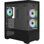 Zalman Caja para PC Chronix V2 - ZM-CHROV2BK - Semitorre ATX - Negra (sin fuente de alimentación)