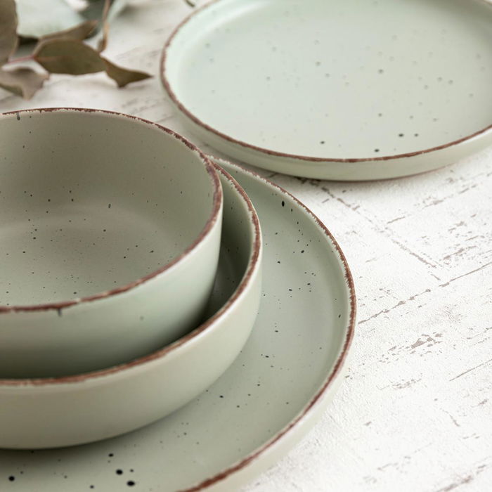 Vajilla Cerámica Duna Quid 12 Piezas - 4 Personas