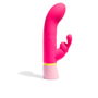 Platanomelón GUS BASICS Vibrador Conejito Fucsia Juguete Erótico Doble Estimulación Silicona 1 Unidad