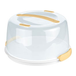 Tescoma Bandeja Refrigerada Delicia con Tapa 34 cm para Tartas y Postres con Bloque de Gel, Apta para Lavavajillas