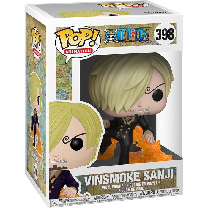 FUNKO Figura POP One Piece Vinsmoke Sanji Serie 3 Figura Vinilo 9cm