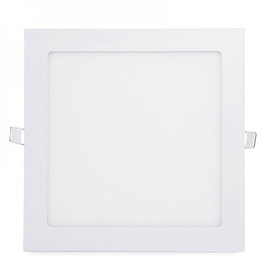 Placa LED Cuadrada 20W Blanco Frío 6000K 220x220mm
