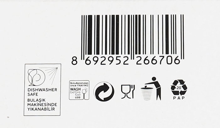 LAV Set 6 Vasos Toledo 470cc (4 Cajas)