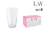 LAV Set 6 Vasos Toledo 470cc (4 Cajas)