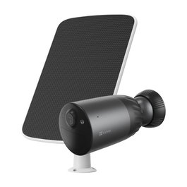 Ezviz EZV1725922480119 Kit Cámara Solar 4K con Panel Solar, Detección IA y Visión Nocturna en Color