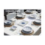 La Mediterranea Fuente Rectangular Blur Elite Brillo 30x8x2 cm Pack de 24