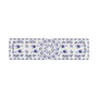 La Mediterranea Fuente Rectangular Blur Elite Brillo 30x8x2 cm Pack de 24