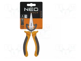 NEO TOOLS Alicates de punta semiredonda 200 mm