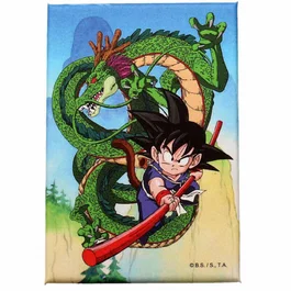 SD Toys - Iman en Relieve Goku y Shenron Dragon Ball - 8435450252150