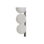 DKD Home Decor Lámpara de Pie de Metal y Cristal Cromado