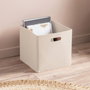 Aberto Design Organizador de Escritorio HMY-6365 de Fieltro 100% Color Crema