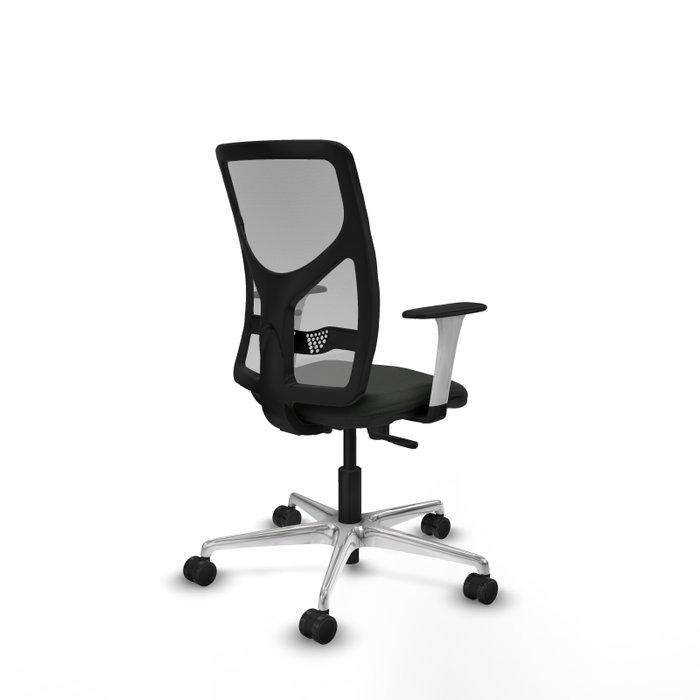 PIQUERAS Y CRESPO Silla de oficina Motilla con mecanismo Sincro, Negro/Gris PIQUERAS Y CRESPO Silla de oficina Motilla con mecanismo Sincro, Negro/Gris