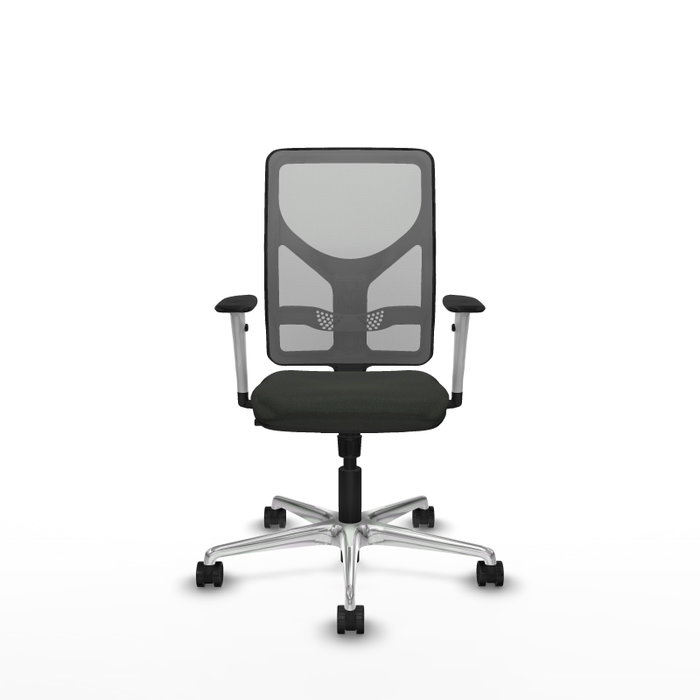 PIQUERAS Y CRESPO Silla de oficina Motilla con mecanismo Sincro, Negro/Gris PIQUERAS Y CRESPO Silla de oficina Motilla con mecanismo Sincro, Negro/Gris
