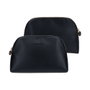 Kashōki Neceser Vegano Beauty Bag - Estuche Minimalista, Color Atemporal, Crema­llera Cobre, 1 Unidad
